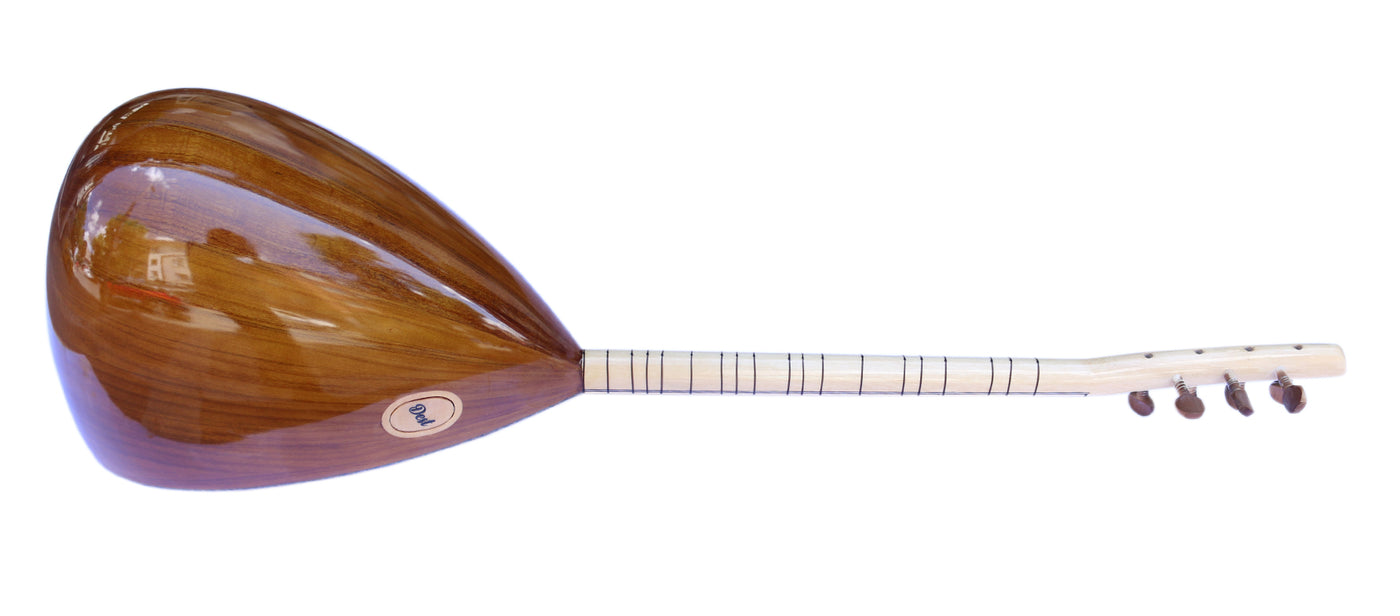 Maulbeer-Baglama Saz ASK-306 mit kurzem Hals, türkische Qualität