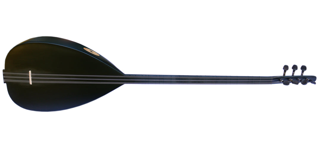 Black walnut long neck baglama ASL-150M handmade by Dest