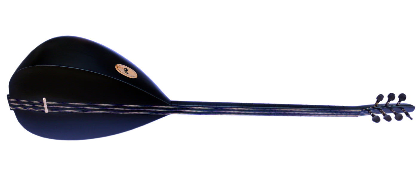 Turkish Long Neck Black Walnut Baglama Saz ASL-150M