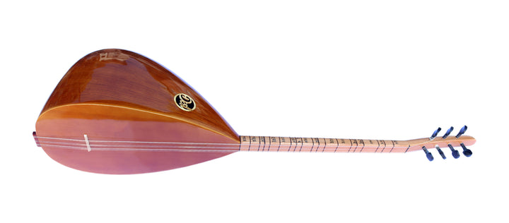 Sala Muzik Short Neck Baglama Saz With Notes On the Neck ASK-111N