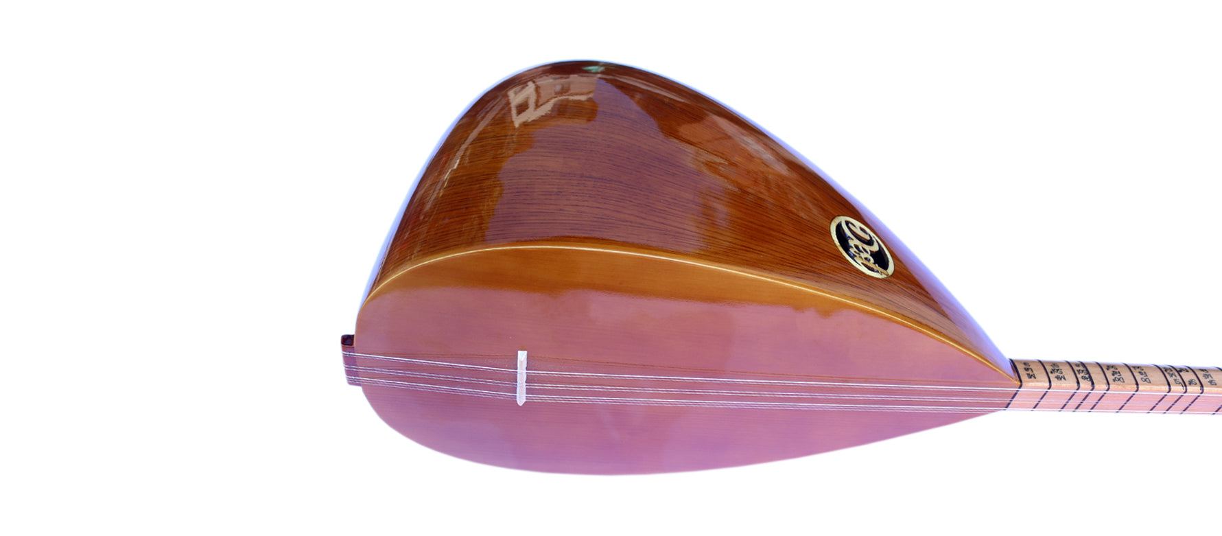Kurzhals-Baglama-Saz ASK-111N mit Noten auf dem Hals von Sala