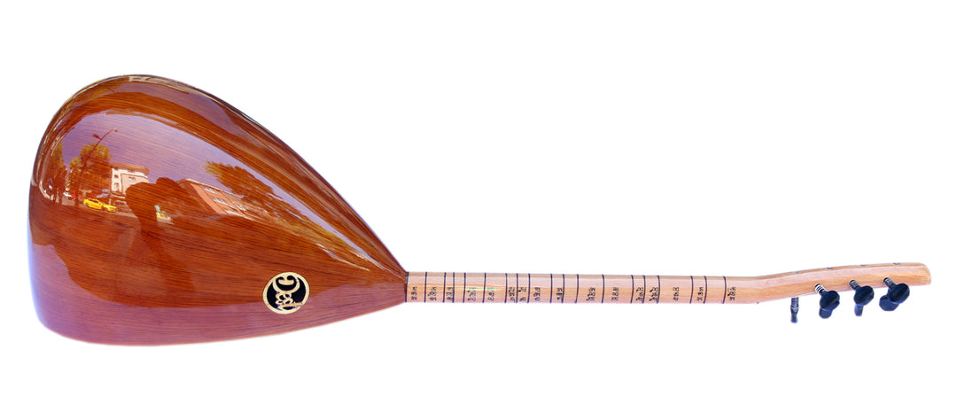 Sala Muzik Short Neck Baglama Saz With Notes On the Neck ASK-111N
