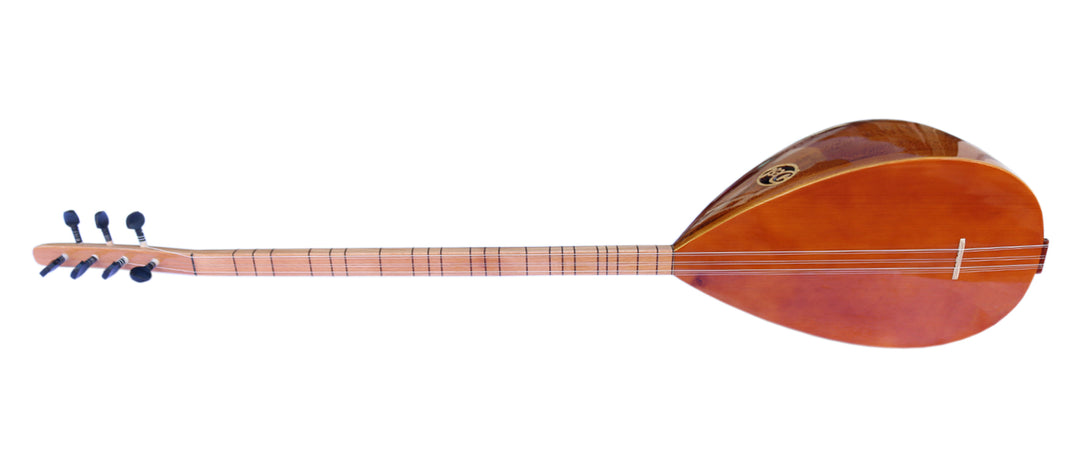 Mulberry left handed long neck baglama ASL-113L by Sala Muzik