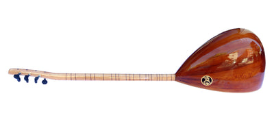 Türkische Qualität Maulbeere Baglama Saz ASL-113L mit langem Hals für Linkshänder