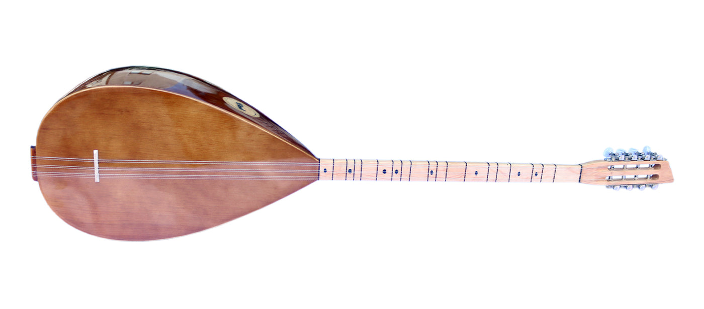 Maulbeer-Baglama Saz ASK-206G mit kurzem Hals, türkische Qualität