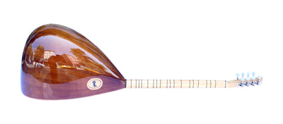 Maulbeer-Baglama Saz ASK-206G mit kurzem Hals, türkische Qualität