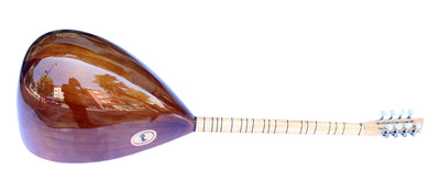 Maulbeer-Baglama Saz ASK-206G mit kurzem Hals, türkische Qualität