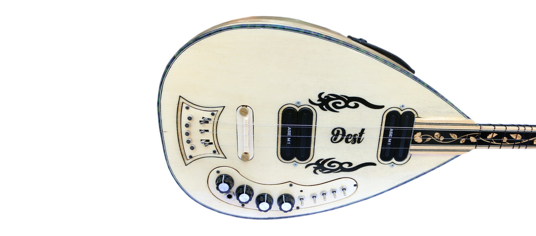 Dest electric baglama saz with rhythms RT1 for solo performance