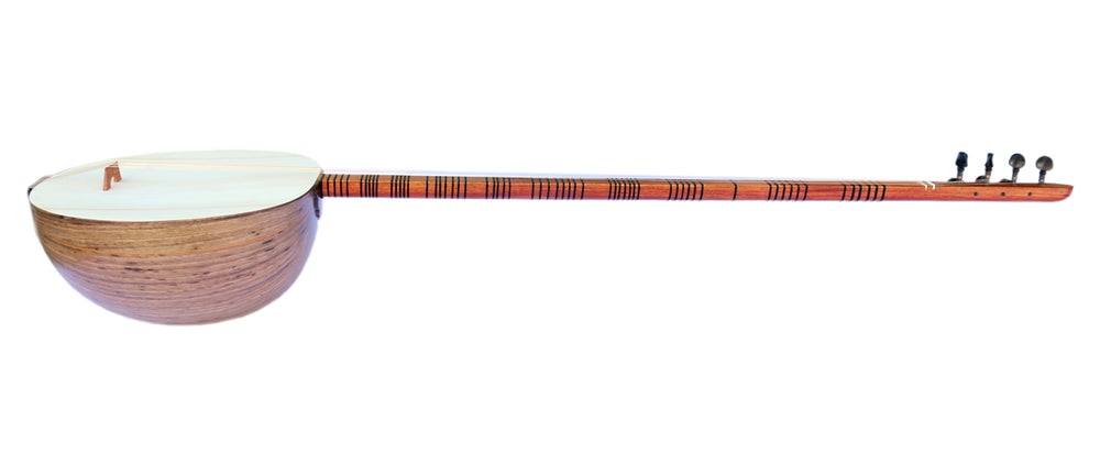 Professional Turkish tanbur BTP-6 long-neck plucked lute used in Ottoman classical music