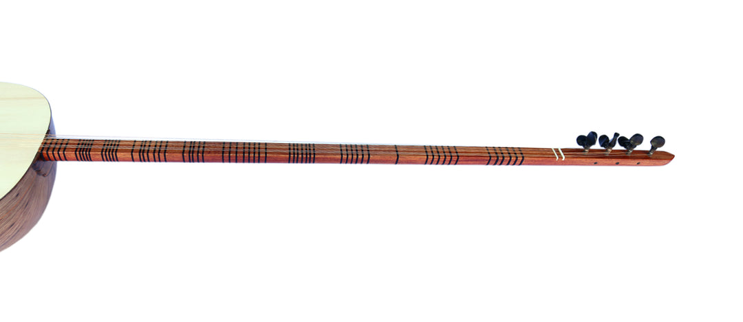 Professional Turkish tanbur BTP-6 long-neck plucked lute used in Ottoman classical music