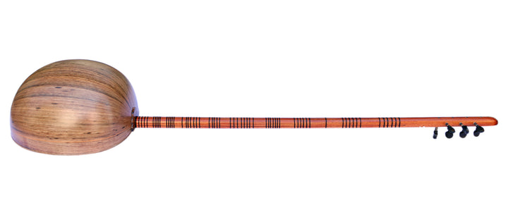Professional Turkish tanbur BTP-6 long-neck plucked lute used in Ottoman classical music
