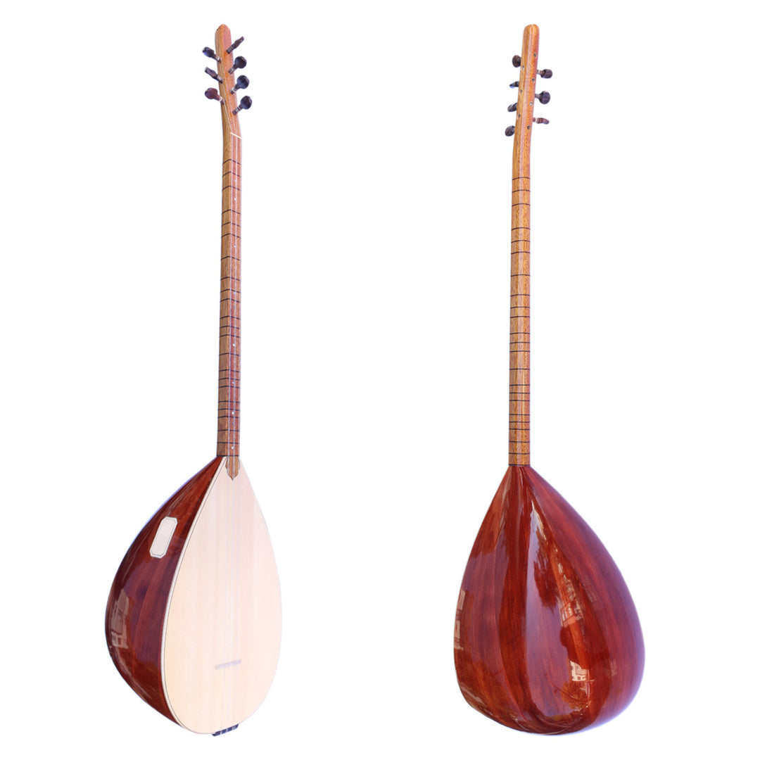 Turkish professional long neck juniper baglama saz OSL-205 with spruce face
