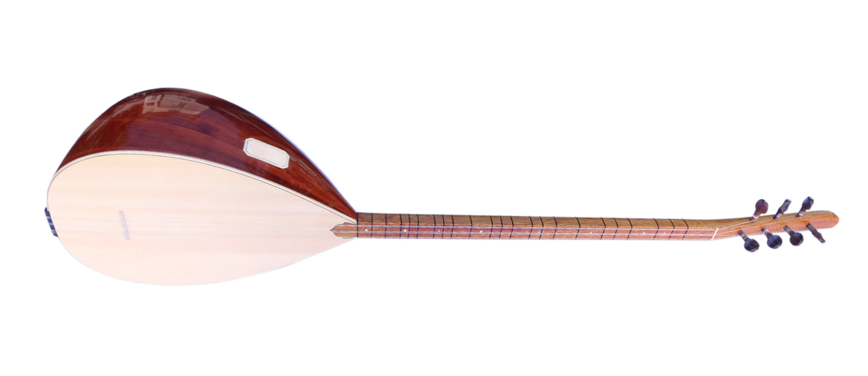 Baglama Saz MSL-105-2, genévrier à long cou professionnel turc