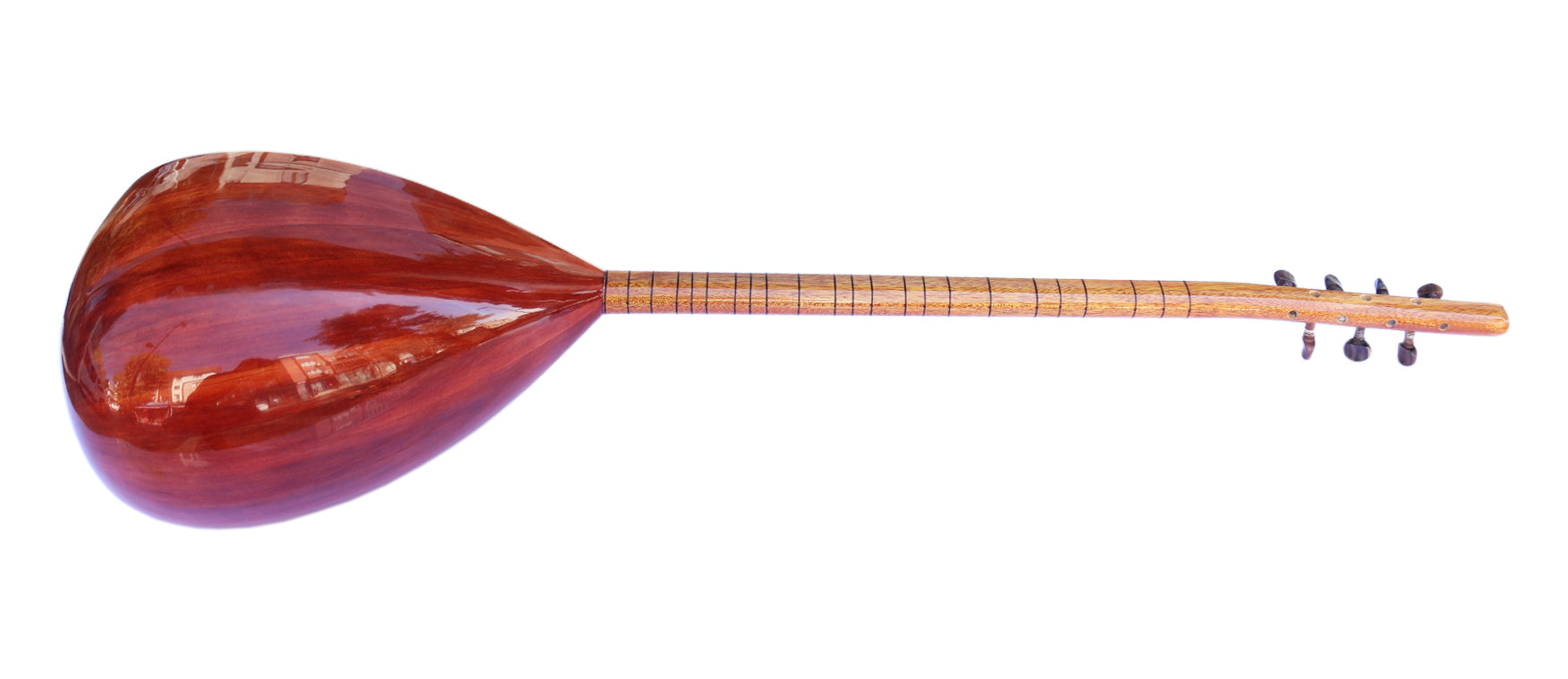 Baglama Saz MSL-105-2, genévrier à long cou professionnel turc