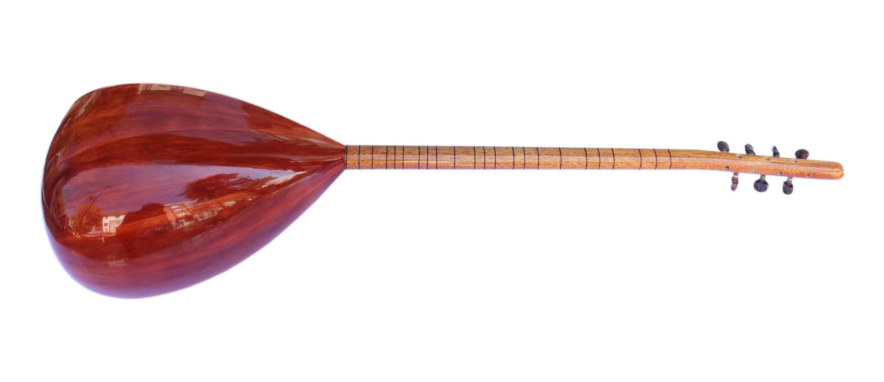 Baglama Saz MSL-105-2, genévrier à long cou professionnel turc