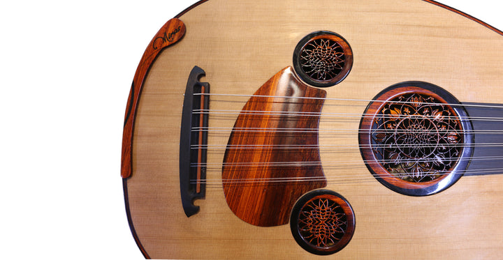 Miras Lute Cocobolo Majesty – Mastercrafted Double Soundboard Arabic Oud