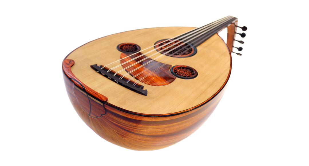 Miras Lute Cocobolo Majesty – Mastercrafted Double Soundboard Arabic Oud
