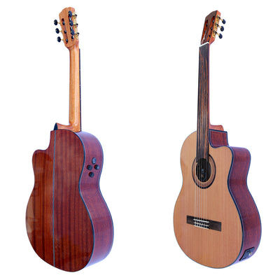 Professional Fretless Classical Guitar With EQ CP-4