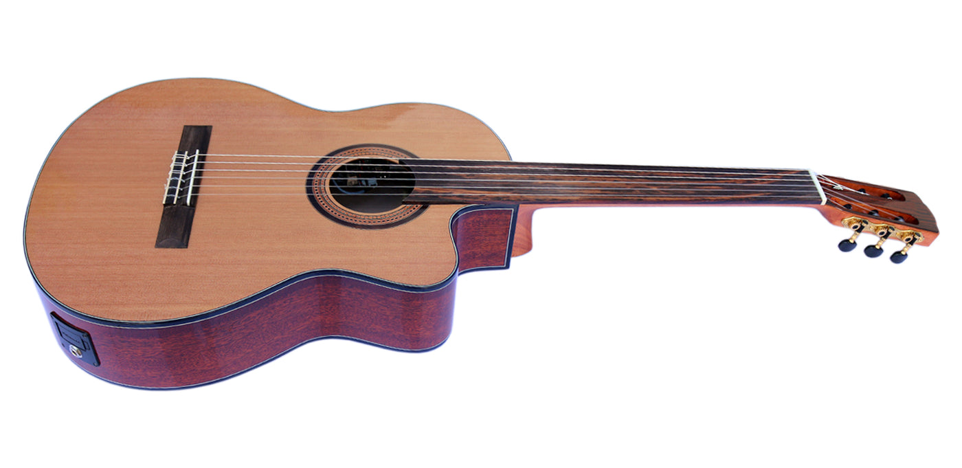 Professional Fretless Classical Guitar With EQ CP-4