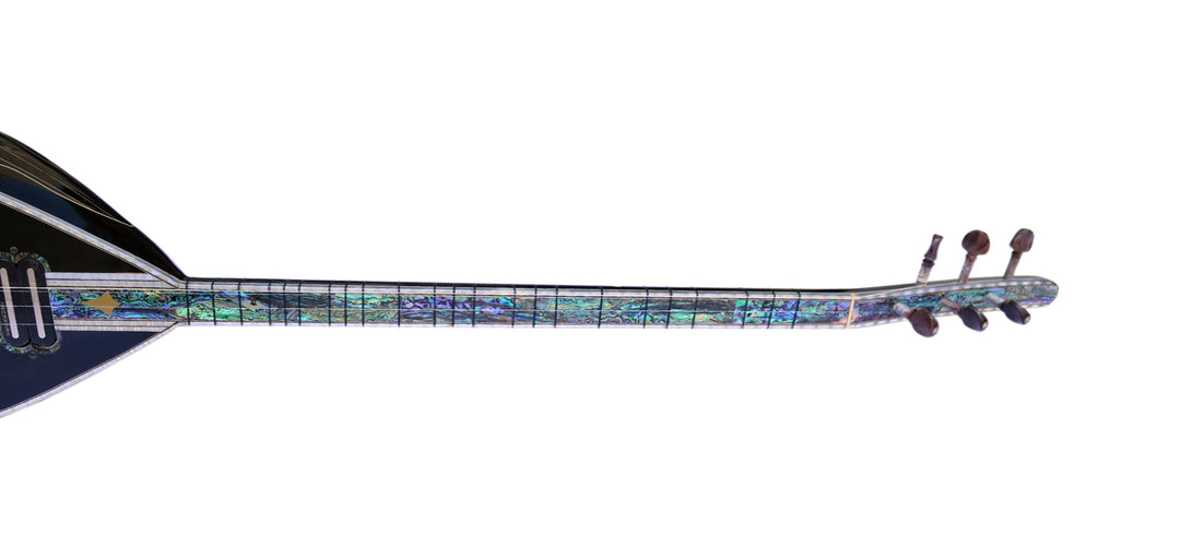 Dest professional electric baglama saz DES-3 with pearl inlays
