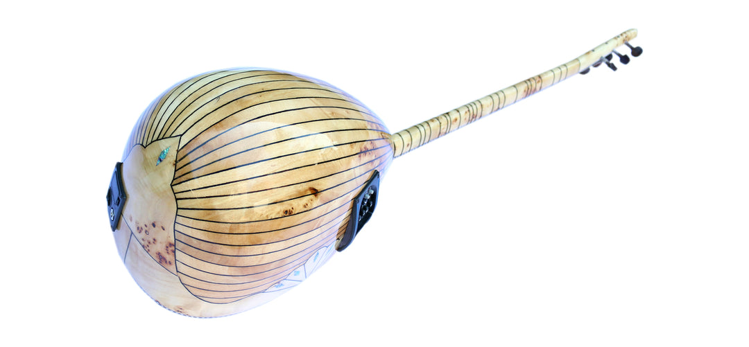 Handmade electric baglama saz AYS-304 by Ali Demir