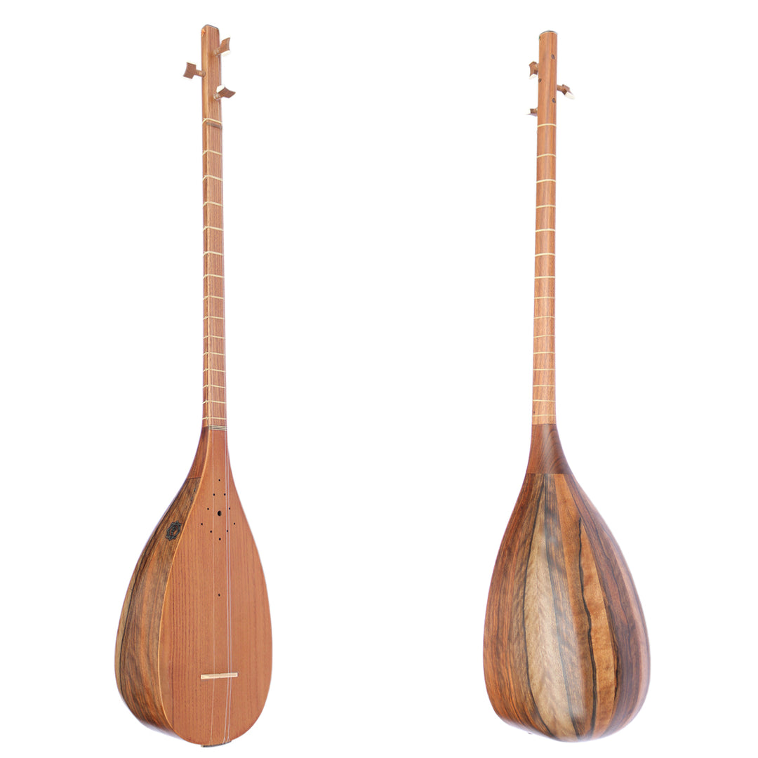 Professional Kurdish tanboor MOT-304 by Movlana long-neck Sufi stringed instrument