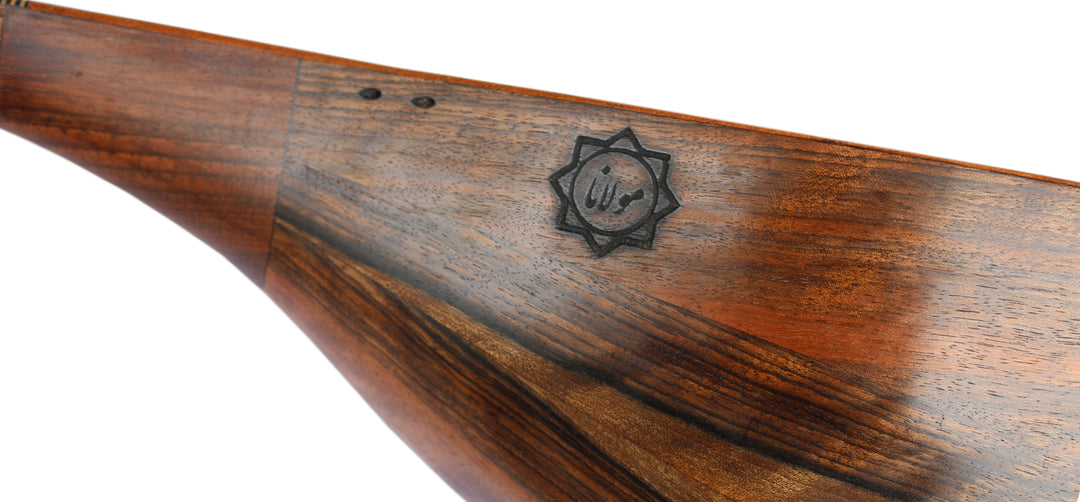 Professional Kurdish tanboor MOT-304 by Movlana long-neck Sufi stringed instrument