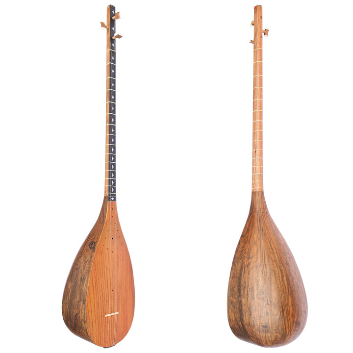Special walnut Persian tanboor MOT-4 long-neck Kurdish Sufi stringed instrument