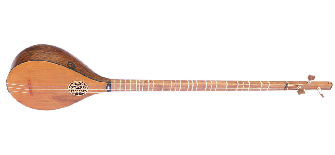 Movlana Persian bam setar MBS-4 4-string handmade bass lute