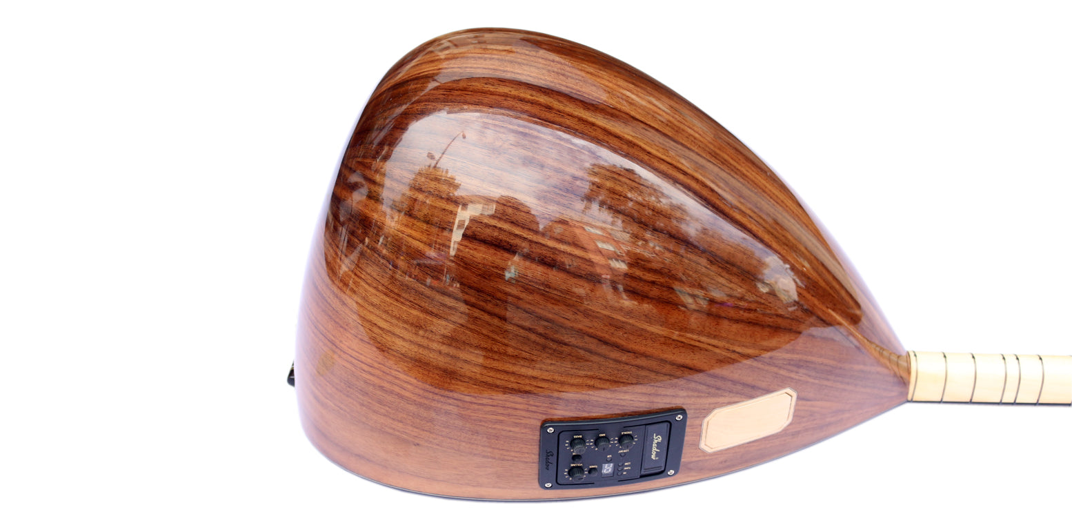 Professional Short Neck Electric Acoustic  Baglama Saz With Equalizer  ASB-303EQ