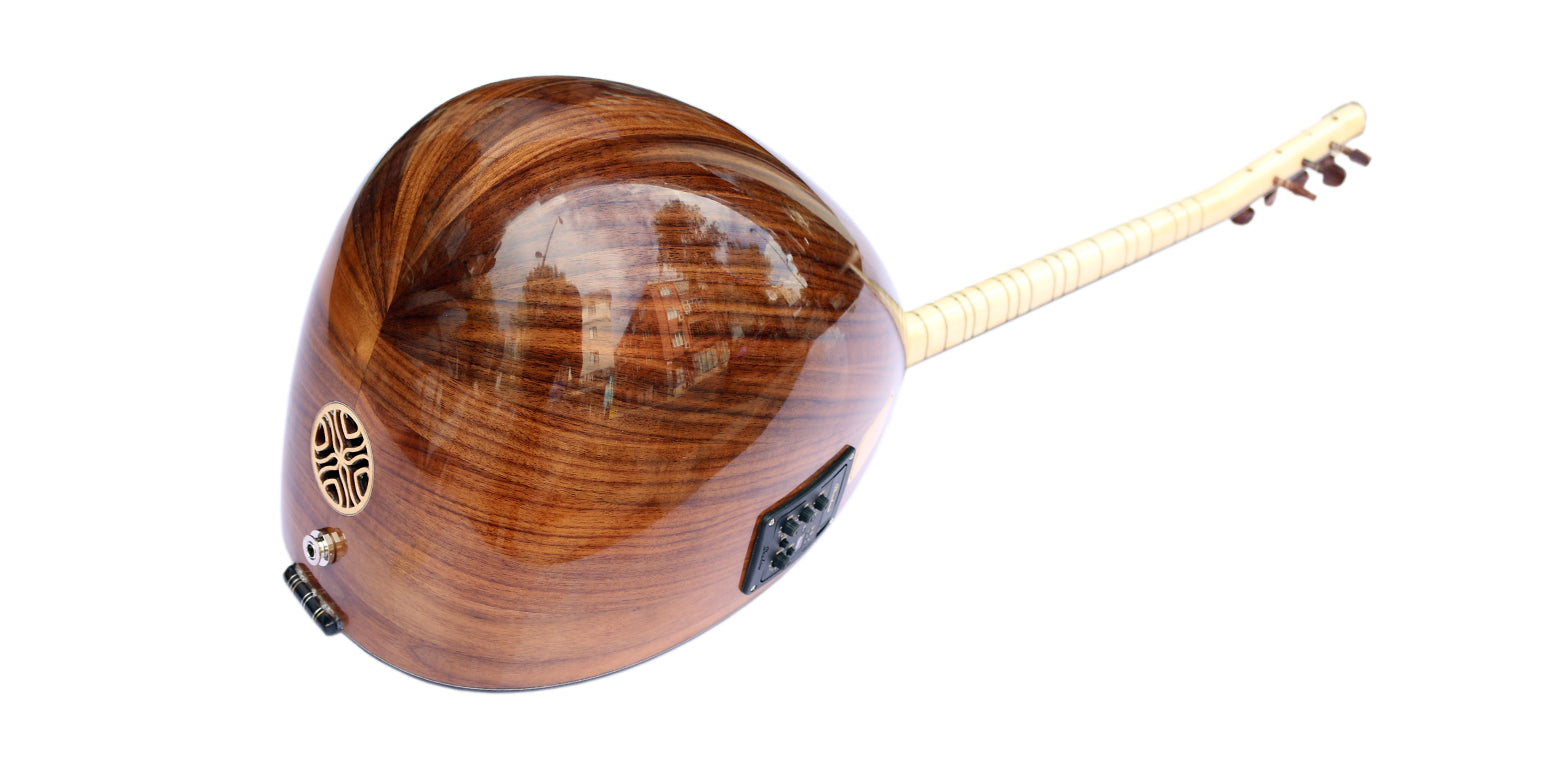 Professional Short Neck Electric Acoustic  Baglama Saz With Equalizer  ASB-303EQ