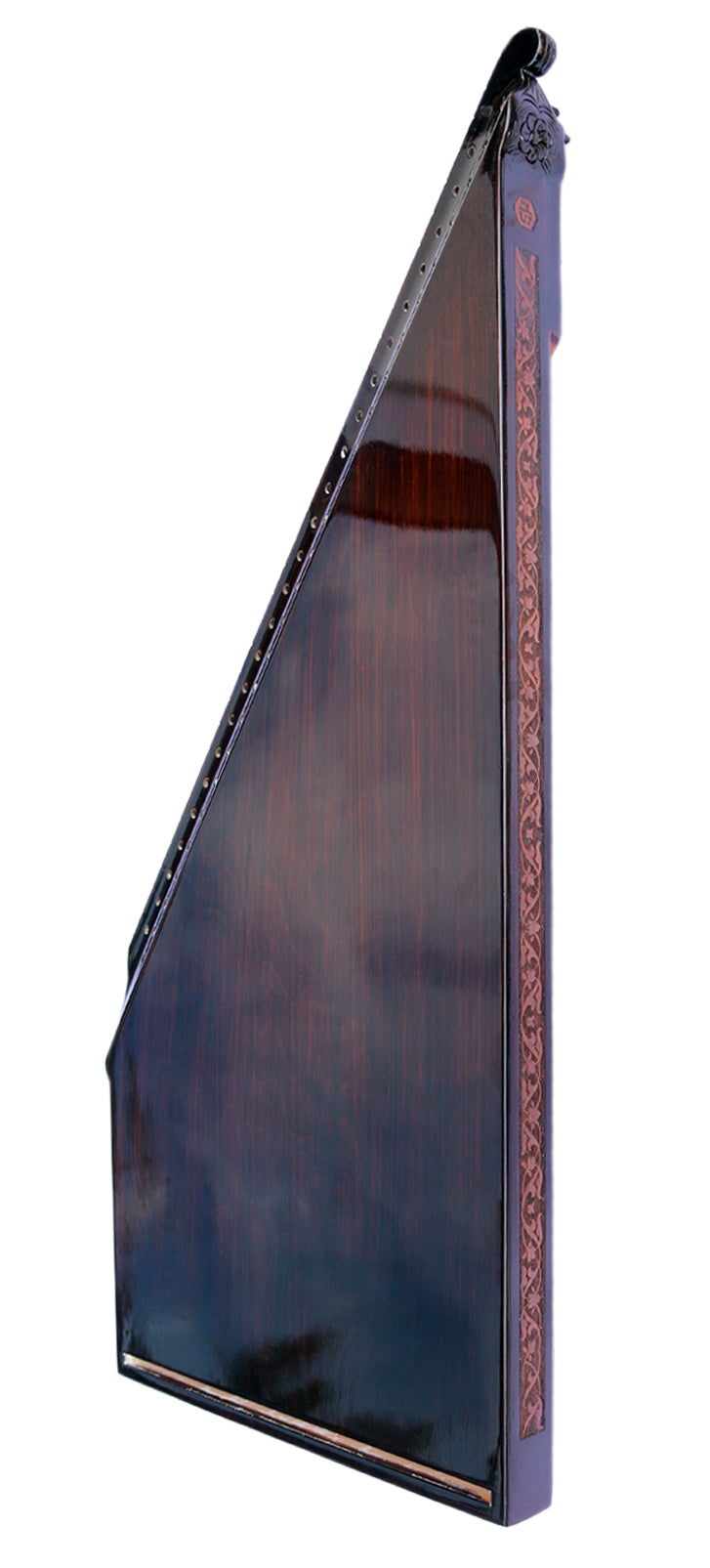 Mustafa Saglam Armenian qanun MKE-5 with handmade walnut body and 26 courses