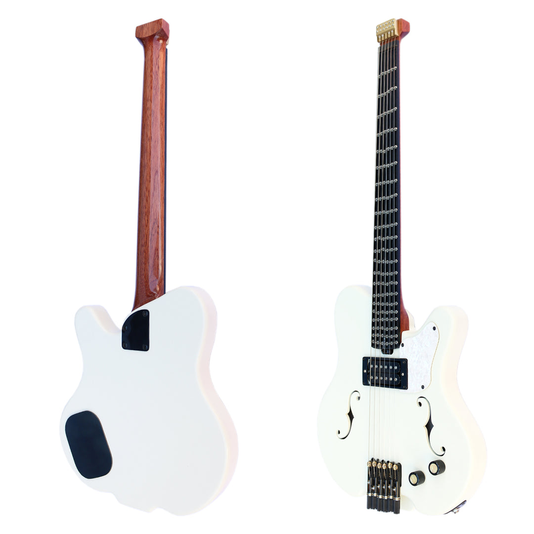 Adjustable microtonal electric guitar CE-5W with movable frets for Turkish music