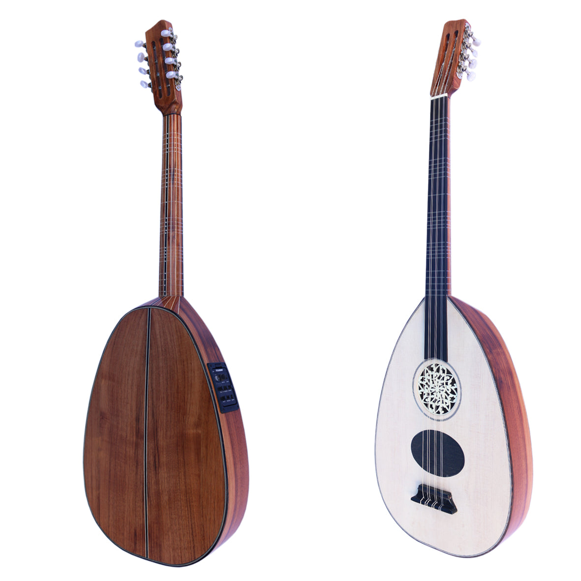 Türkische professionelle elektrische Akustik Lavta SEL-4