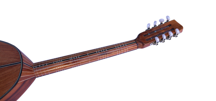 Turkish professional electric-acoustic lavta SEL-4 short-neck fretted lute with pickup