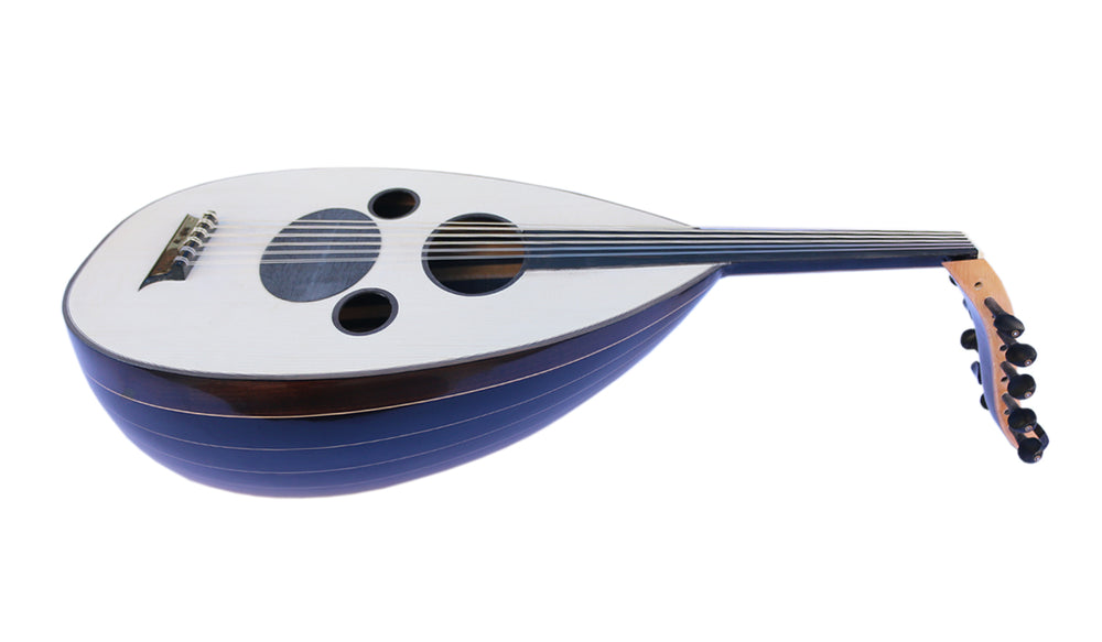 Walnut and spruce Arabic oud AAO-108 with Pyramid 650/11 strings
