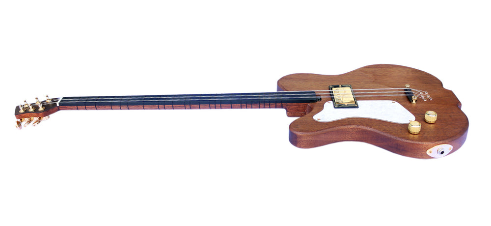 Okoume left handed caglama CAG-4L with hand-wound humbucker pickup