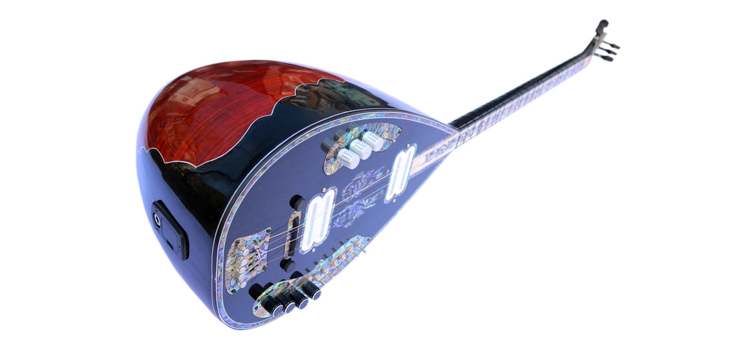 Juniper electric saz MES-4 by Sala with built-in effects