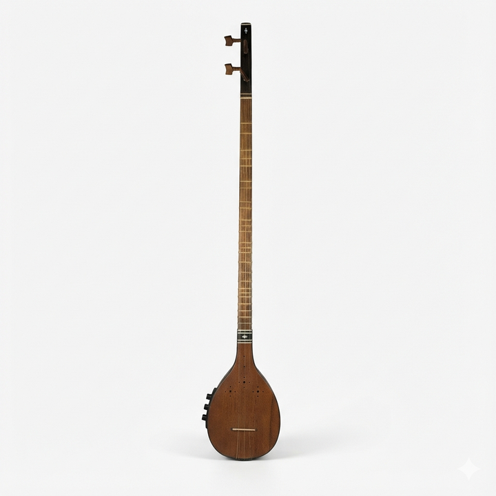 Movlana professionelle flache E-Setar MOS-305E persische Langhalslaute