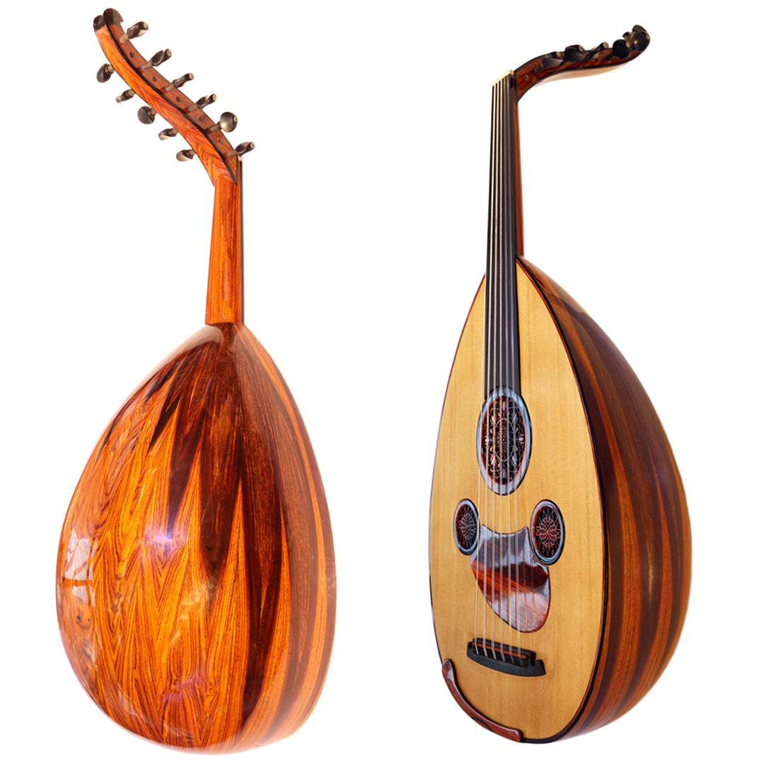 Miras Lute Cocobolo Majesty – Mastercrafted Double Soundboard Arabic Oud