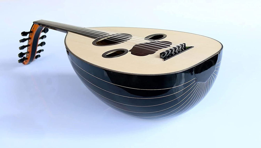Handmade Arabic walnut oud AAO-108L by Sala Muzik