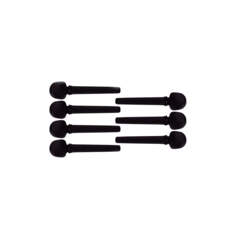 Professional ebony pegs for baglama saz ESB-107 seven piece tuning peg set by Sala