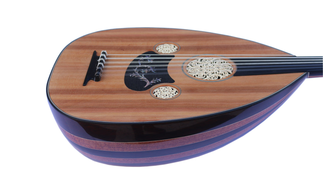 Premium handmade Turkish oud SALA-O9 with deep sound and comfortable playability