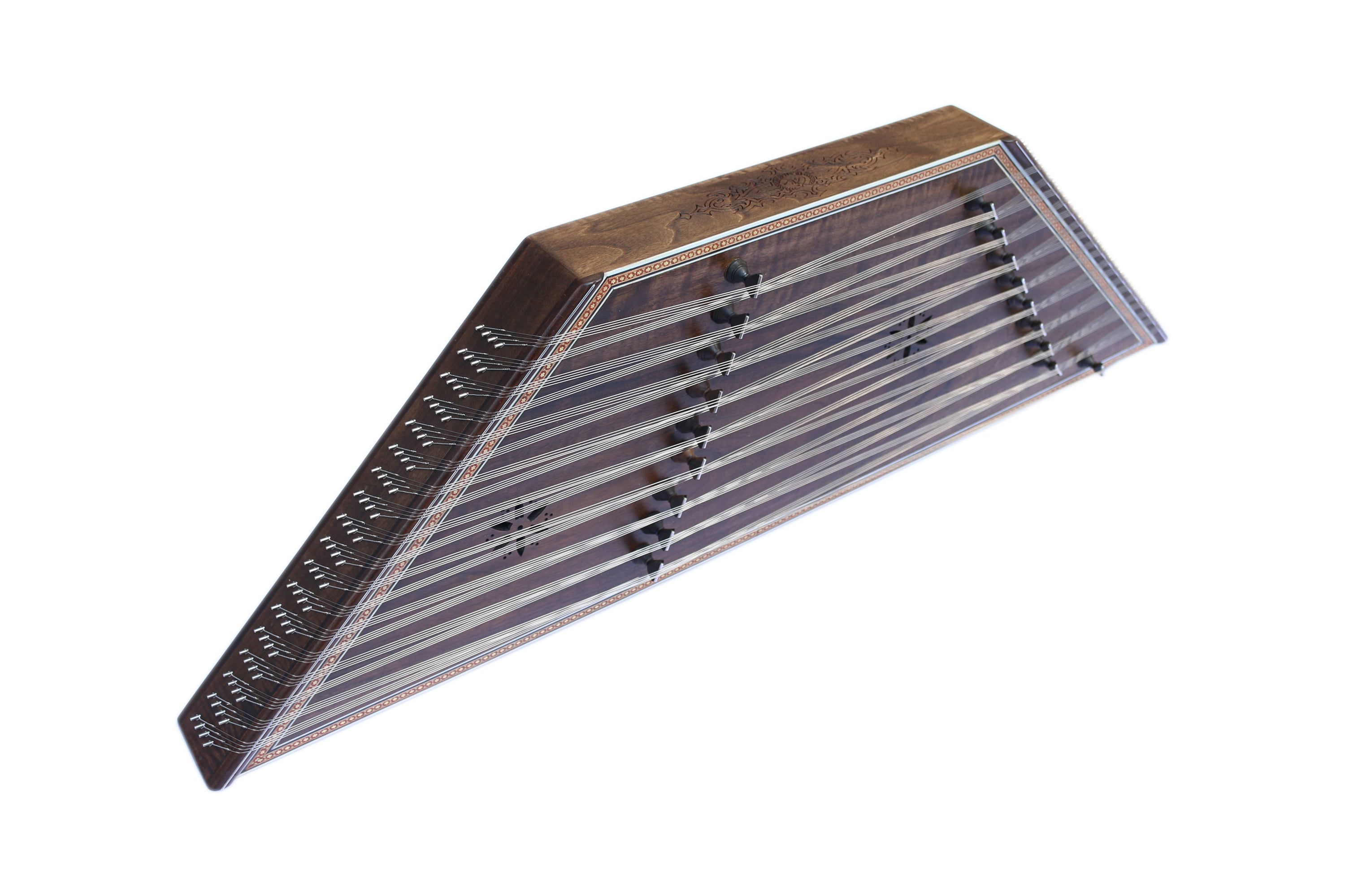 Both Side Steel Strings Santoor SAS-402