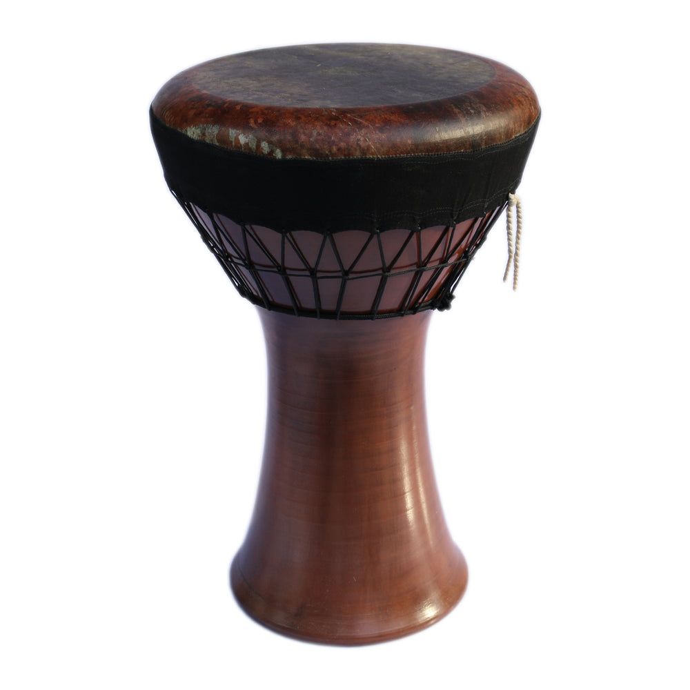 Sala medium bass clay darbuka SCD-404 with 25cm fish skin and 48cm height
