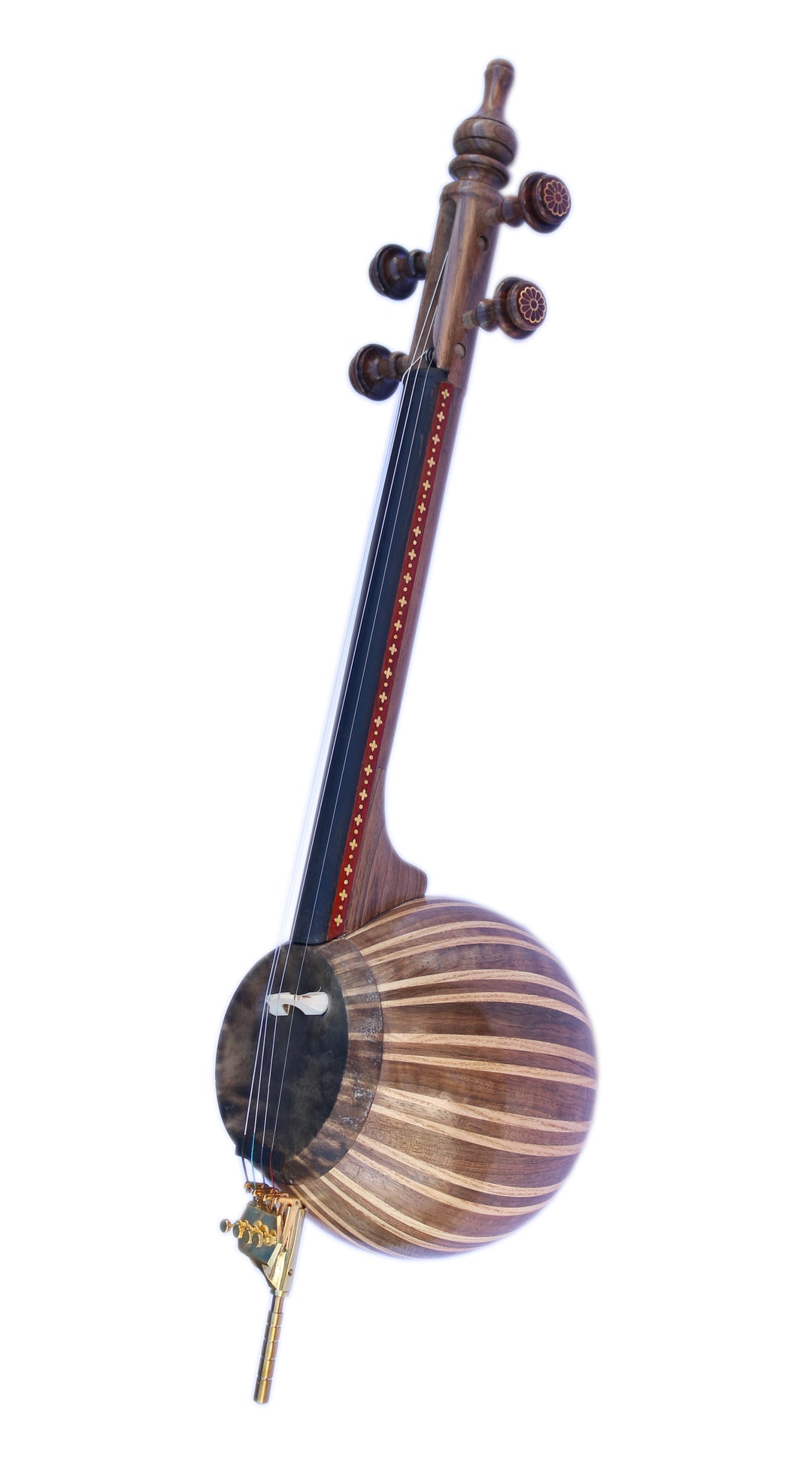 Professional Persian kamanche KA-5 by Ata handmade spike fiddle