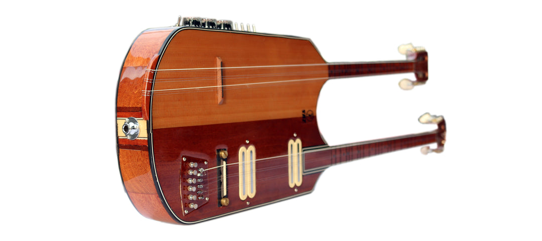 Double neck baglama electric saz DBL-504 by Sala