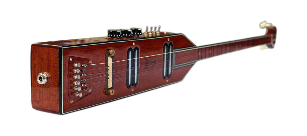 Flat body electric baglama SQR-402 for stage performance by Dest