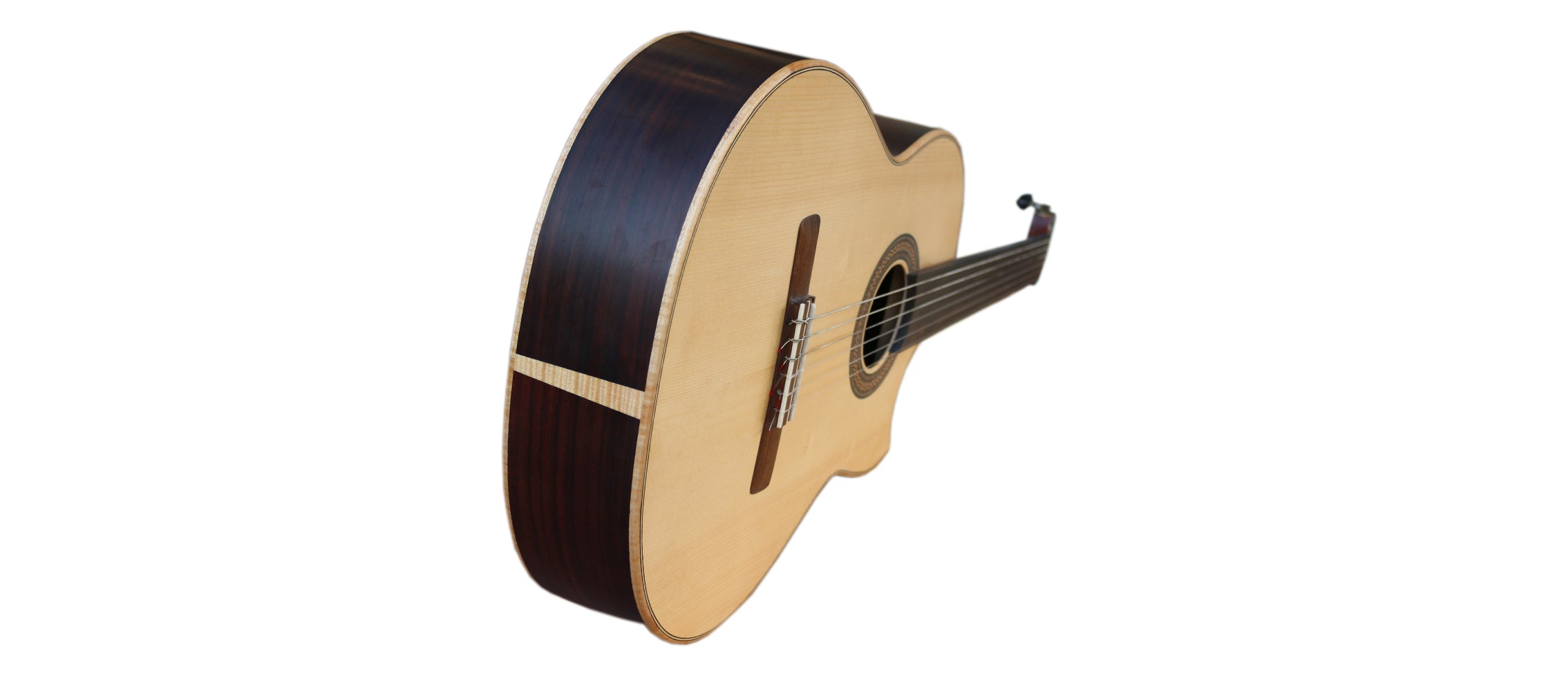 Fretless Cutaway Klassikgitarre in besonderer Qualität SGP-404C
