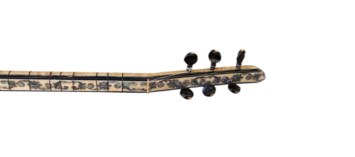 Sala custom electric saz PEARL-4 with pearl inlays